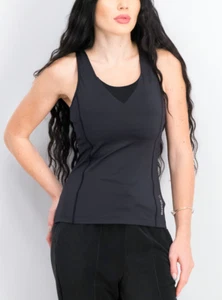 Reebok Women's Racer Back Workout Vest Tank / Black / RRP £40 - Picture 1 of 4