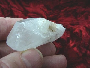(R200-37) Clear white Quartz crystal points Hot Springs Arkansas metaphysical - Picture 1 of 1