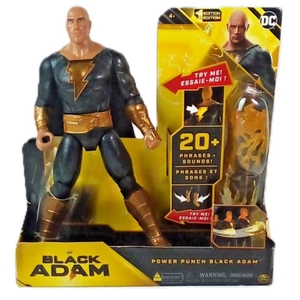 Black Adam Power Punch Action Figure 12-Inch DC Comics NEW Dwayne Johnson - Picture 1 of 10