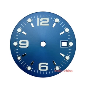 NEW 31.5mm 12 Hours Sterile Dials Fit ETA2824 Miyota8215 DG2813 Mov't Green Lume - Picture 1 of 12