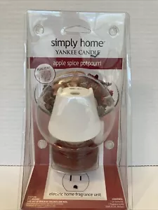 Yankee Candle Electric Scent Plug In Apple Spice Potpourri Retired NIP - Picture 1 of 4