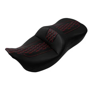 Asiento de pasajero para conductor adecuado para Harley Touring Electra Road Glide 2009-2023 - Imagen 1 de 10