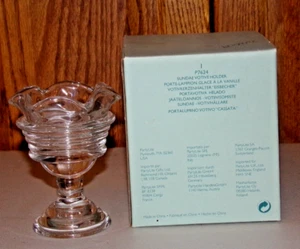 PartyLite SUNDAE Votive Glass Candle Holder P7624, NOS Original Box - Picture 1 of 4