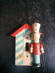 Vintage Irmi TOY SOLDIER Wall Light Switch Plate Cover Nursery Decor - Picture 1 of 7