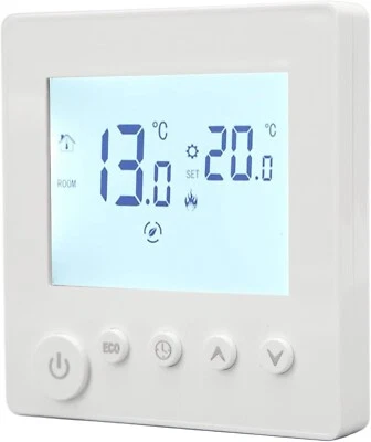 LCD Display Floor Heating Thermostat Controller, Programmable Temp Control - Image 1 of 4