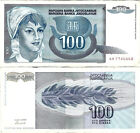 Jugoslawien Banknote 100 Dinara 1992  Belgrad Narodna Banka Jugoslavije P-112
