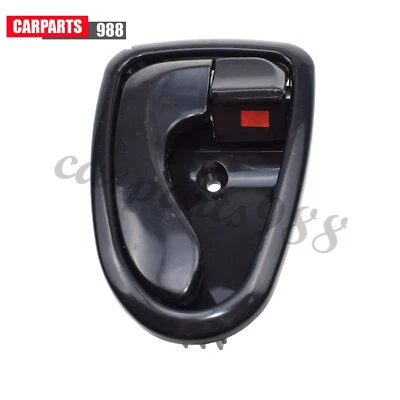 Left Side Black Inside Door Handle For 2000-2006 Hyundai Accent 1.6L 8261025000 - Image 1 of 4
