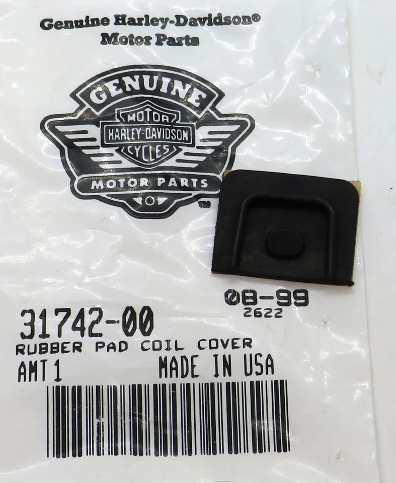 Almohadilla de cubierta de bobina Harley-Davidson 31742-00 para Softail FLST 2000-2017 Foto 1 de 1