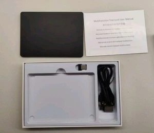 Tri-mode Bluetooth/2.4G/USB C Multi-function Trackpad 6.3" X 4.5", Black  - Picture 1 of 6