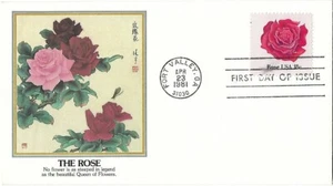 set of 5 '81 Flowers of America on Artcraft B4 and Fleetwood Cachet SC#1876-79a - Picture 1 of 9