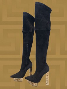 Las mejores ofertas en Botas negras Versace por encima de la rodilla para  mujer | eBay