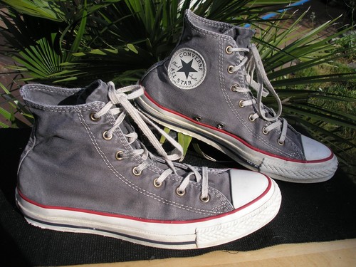 Sneakers originali Converse Chucks HI numero 38 grigie!!!