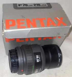 Pentax SMC Pentax-F ZOOM 70-210MM F1:4-5.6 Vintage Lens Boxed Used - Picture 1 of 2