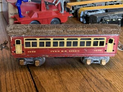 IVES Pre War O Pullman 1690 Passenger Car - Image 1 of 4