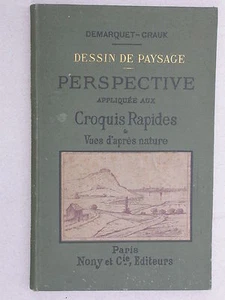 Dessin de paysage notions de perspective croquis - Demarquet - Lib. Nony - Picture 1 of 2