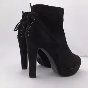 No Brand Women Black Boots Size 7 - Picture 1 of 4