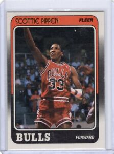 1988-89 Fleer Scottie Pippen Rookie Card RC #20 Chicago Bulls HOFer