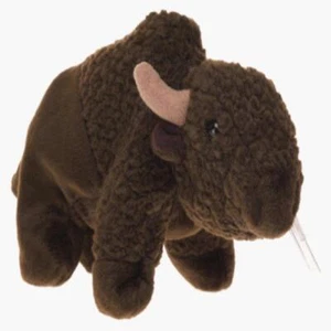 Peluche de animal de peluche Ty Beanie Baby Roam The Buffalo 1998 con etiquetas - Imagen 1 de 1