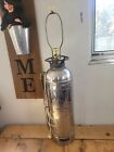 Vintage Chrome Pyrene Soda Fire Extinguisher Lamp
