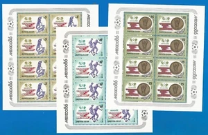 Russia USSR 1986 year mini sheets MNH(**) Soccer - Picture 1 of 1