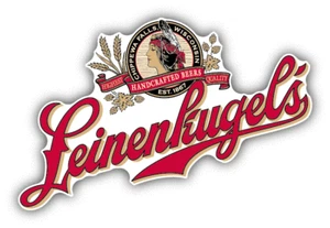 Leinenkugels Handcrafted Beer Drink Car Bumper Sticker Decal - 9'', 12'' or 14'' - Picture 1 of 1