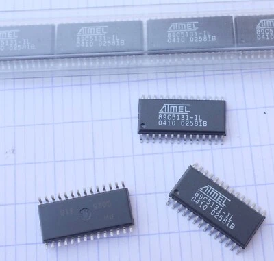 2x Atmel 89C5131-IL AT89C5131IL Circuit intégré. lot de 2. - Photo 1/2