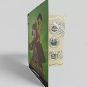 The Jungle Book x6 50p Shaped Coin Set - Disney Pixar Official - Foto 1 di 6