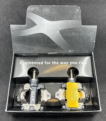 Классический новый из старых запасов Shimano XTR PD-M970 SPD MTB педали новый в коробке - Изображение 1 из 4