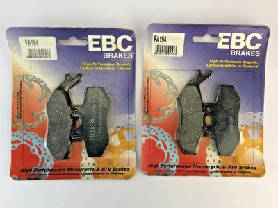 EBC BRAKE PADS FA194 2 PACKS OF ORGANIC BRAKE PADS - Image 1 of 4