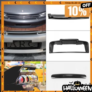 For R32 GTR Carbon FRD Rear Spoiler Gurney Flap+Intercooler Duct+Front Grill - Bild 1 von 19
