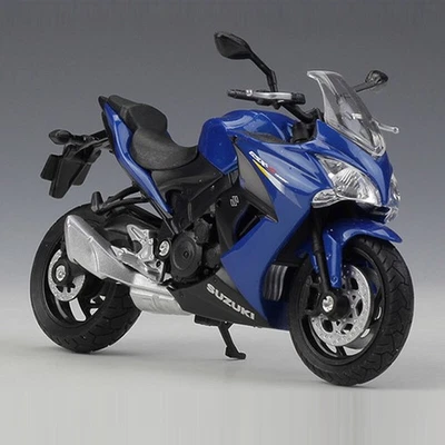 1/18 Scale 2017 Suzuki GSX-S1000F Motorcycle Model Plastic Motorbike Model Toy - Image 1 of 4