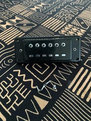 Epiphone EA-250 black electric guitar humbucker pickup. NECK 2.13 - image 1 of 4