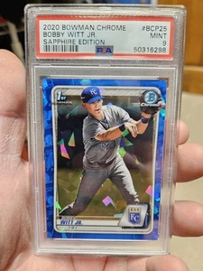 2020 Bowman Chrome Bobby Witt Jr Sapphire Edition BCP 25 - Bild 1 von 2
