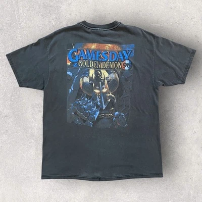 Vintage 1998 Golden Demon Game Day War Hammer T Shirt Size XL  - Изображение 1 из 4