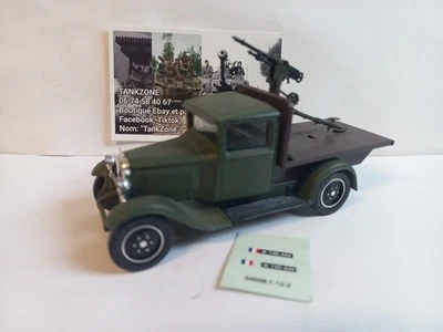Solido 1/50, Citroën C4F 1930 Résistance FFI, WW2, excellent état (10) - Photo 1/4