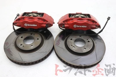 MITSUBISHI Lancer Evolution IX CT9A Genuine Brembo Front Caliper Rotor Set - Image 1 of 4