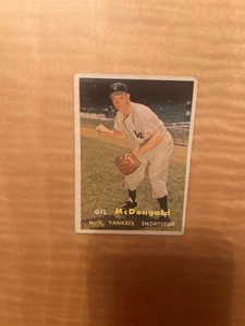1957 TOPPS BASEBALL #200 GIL McDOUGALD!! SPEDIZIONE 1€!! - Foto 1 di 2
