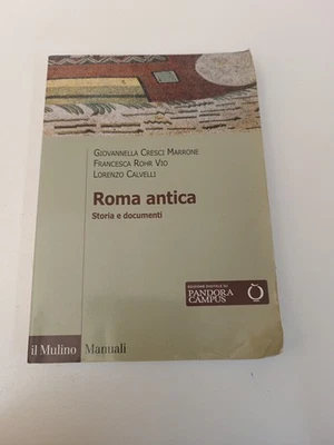 ROMA ANTICA STORIA E DOCUMENTI MARRON ROHR VIO CALVELLI IL MULINO-Z31 - Immagine 1 di 4