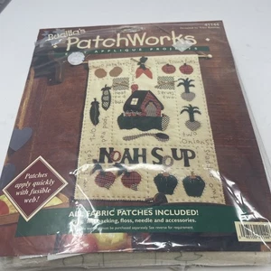 Bucilla's Patchworks Easy Applique Projects - Noah Soup 41144 Kit - NIP - Picture 1 of 4