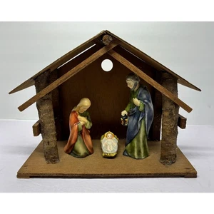 Vintage Goebel Nativity Set Crèche TMK2 Full Bee HX 82A 82B Read - Picture 1 of 6