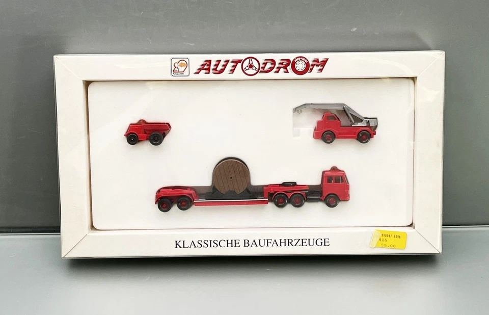 1:87 Wiking 80066 Klassische Baufahrzeuge Idee+Spiel - Immagine 1 di 1
