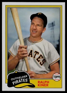 2018 Topps Archives #262 Ralph Kiner Pittsburgh Pirates - Picture 1 of 2