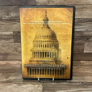 Constitutional Literacy Complete 25 Part Series DVD Used Michael Farris - Picture 1 of 4