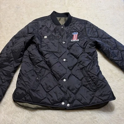 Chaqueta Harley Davidson reversible para mujer verde militar/negro medidas en descripción  Foto 1 de 4
