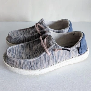 Hey Dude Damenschuhe Wendy Sox "hellrosa" US-Größe W6 Weite gebraucht, in einwandfreiem Zustand - Bild 1 von 8