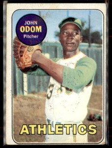 1969 Topps #195 John Odom