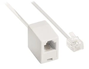 10m High Speed RJ11 Broadband ADSL Internet Extension Modem Router Lead Cable - Picture 1 of 2