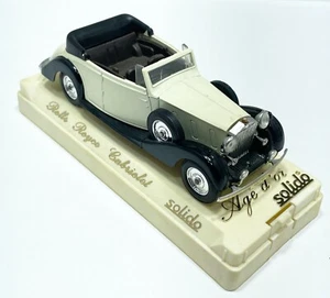 SOLIDO ROLLS ROYCE MODELO COCHE CABRIOLET ESCALA 1:43 - Imagen 1 de 2