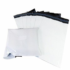Triplast 6 x 9-Inch Plastic Mailing Postal Bag - White (Pack of 1000)
