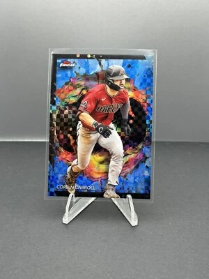 2024 Topps Finest Corbin Carroll /49 Blue Checkerboard Rare #280 - Image 1 of 2